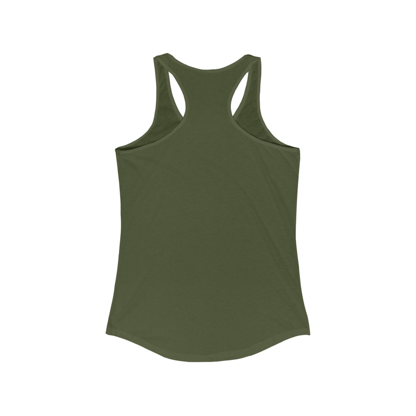 Empowering Women's Racerback Tank - "FUCK CANCER!"